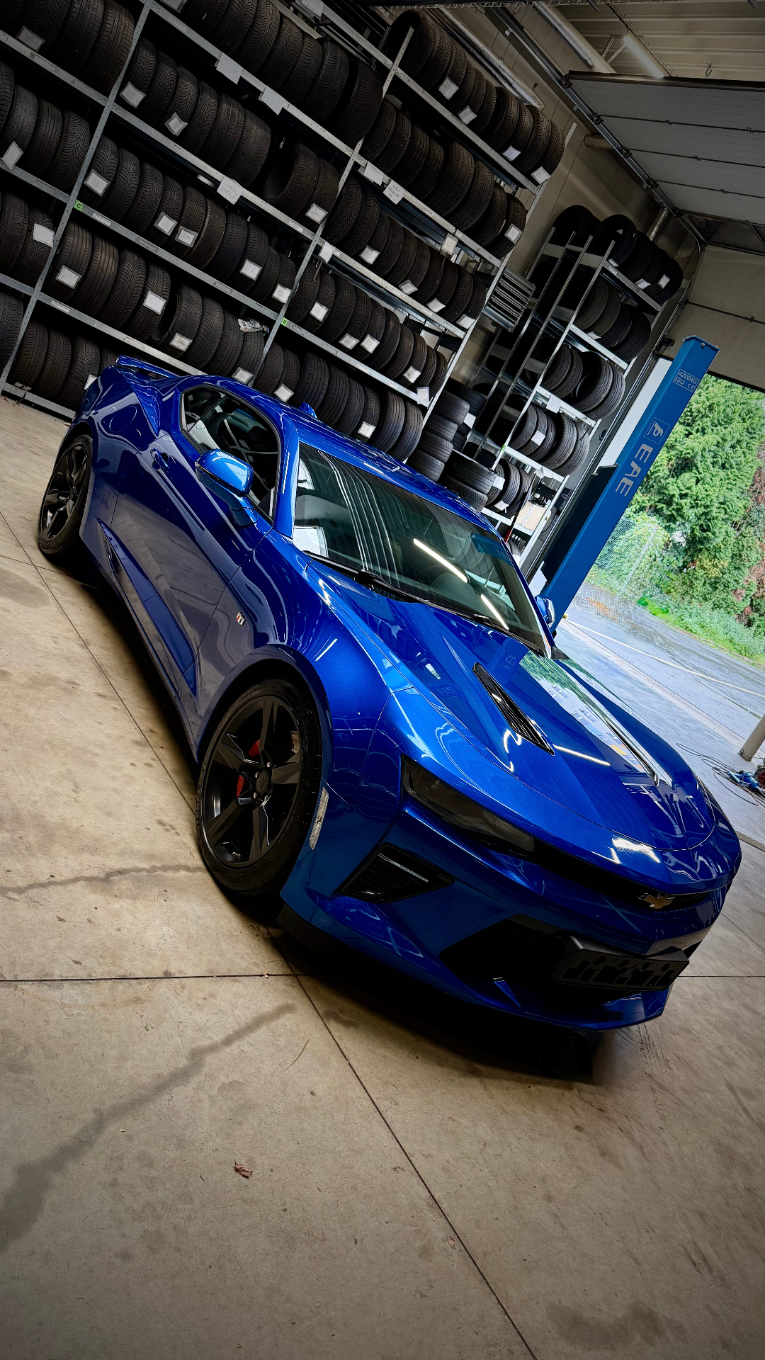 Chevrolet Camaro SS – leštění laku a keramická ochrana