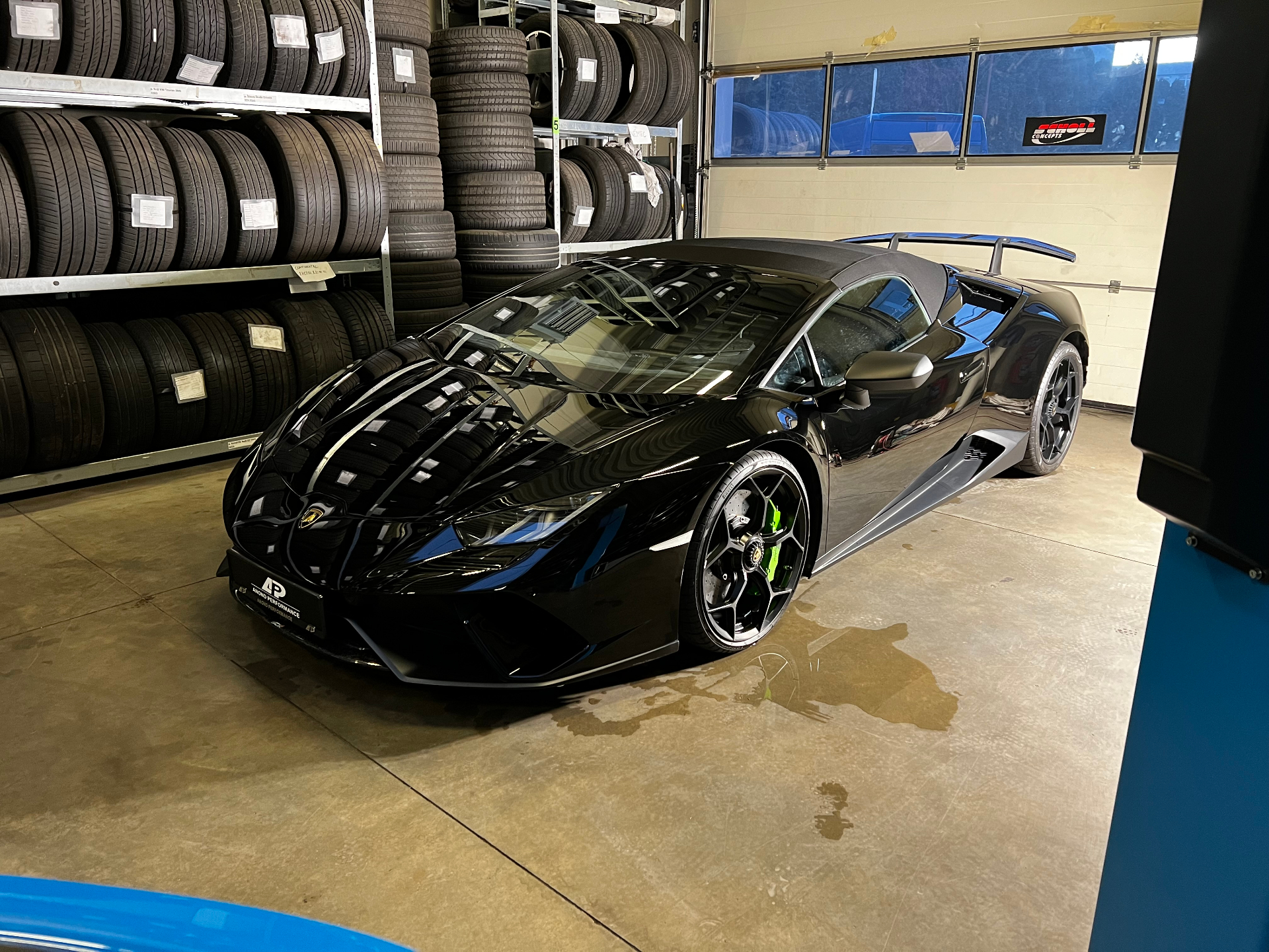 Lamborghini Huracan Performante – vícekrokové leštění laku a keramická ochrana